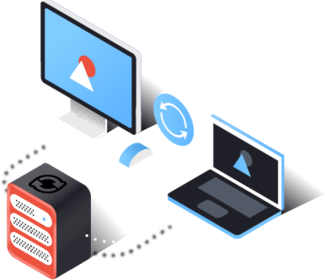 端點到伺服器同步