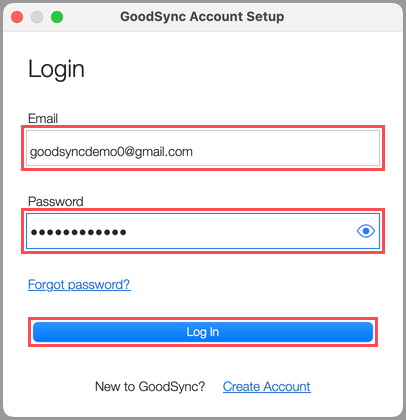 Mac 用現有賬戶登入