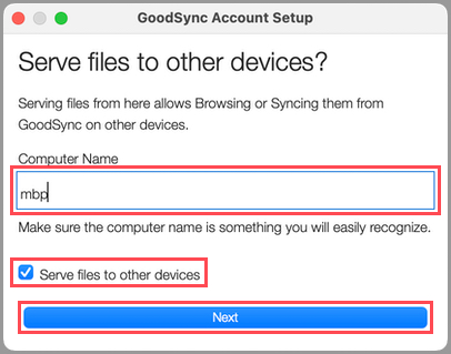 Mac 計算機名稱與檔案服務配置