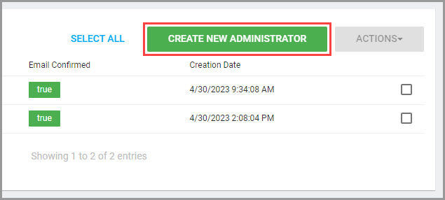 Control Center 建立管理員按鈕