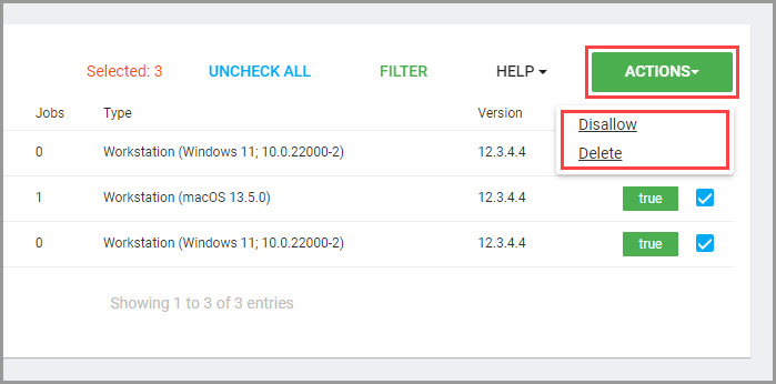 Control Center Runner 批次操作選單